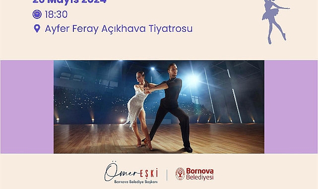 Bornova Belediyesi Hobi ve Beceri Edindirme Merkezi kursiyerleri konser, dans