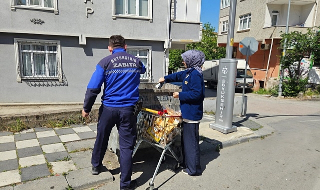 Kocaeli halkının refahı için gerekli hassasiyeti gösteren Büyükşehir Zabıtası yaptığı