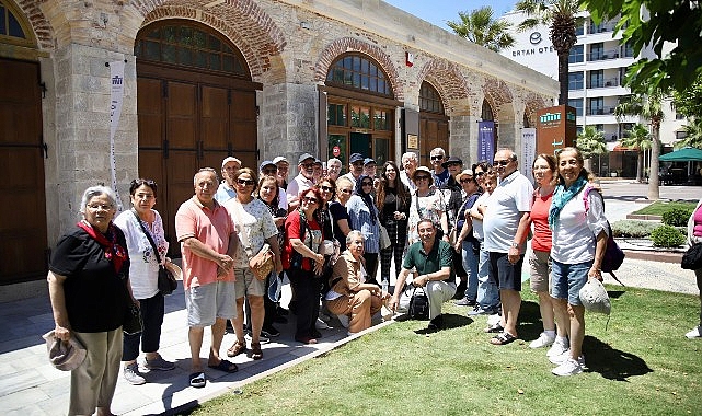 18-24 Mayıs Müzeler Haftası kapsamında Çeşme Kent Belleği’ni ziyaret eden