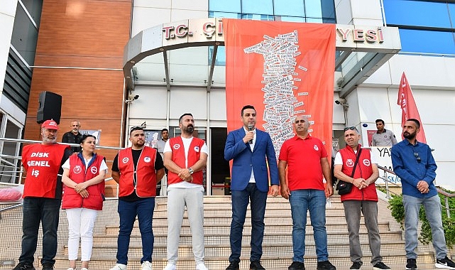 1 Mayıs Emek ve Dayanışma Günü Çiğli’de büyük bir coşku
