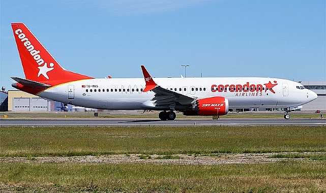 Corendon Airlines’ın 9 Mayıs tarihinde CAI1031 Köln-Alanya/Gazipaşa uçuşunu gerçekleştiren 9H-TJF