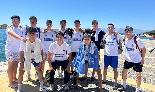Efes Selçuklu sporcular 17.Çeşme Yarımada Spor Oyunlarına katıldı. Efes Selçuk