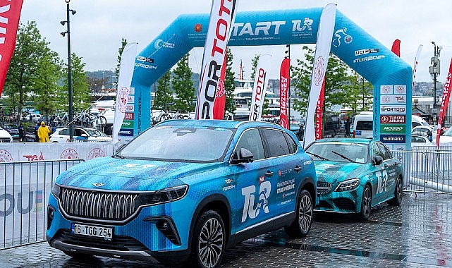 Türkiye'nin küresel otomotiv markası Togg, 59.Cumhurbaşkanlığı Türkiye Bisiklet Turu İstanbul