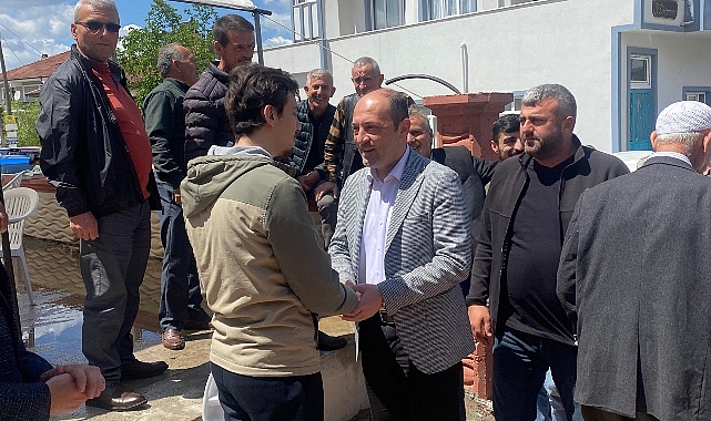Geyve’nin Bayat Mahallesi ve Çengel Mahallesinde düzenlenen hayır pilavlarına katılan