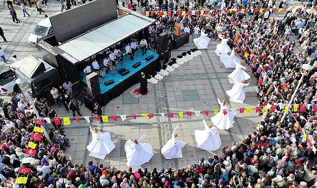 Konya Büyükşehir Belediyesi’nin Hazreti Mevlana ve ailesinin Konya’ya gelişinin 796.
