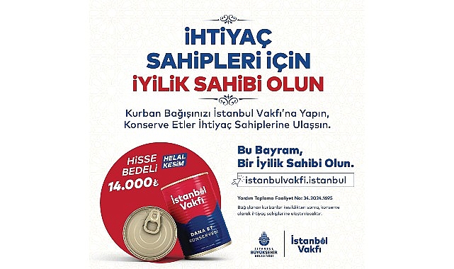 Hijyenik ortamlarda İslami usullere göre kesilen kurbanlar, konserve yapılarak ihtiyaç