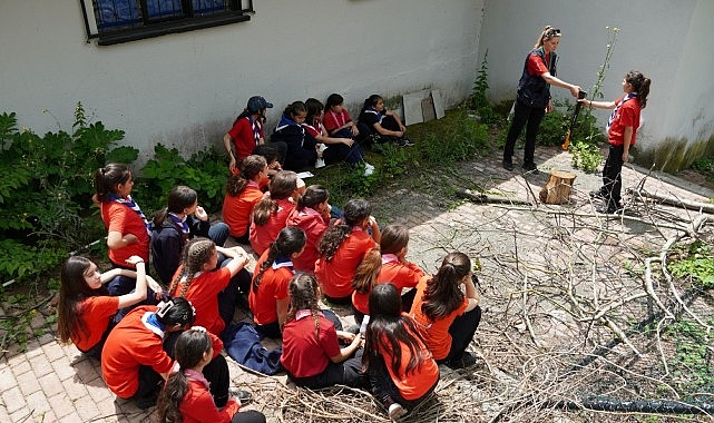 Kağıtsporun izcileri, Samanlı Dağlarındaki kampta aldıkları teorik bilgileri doğal hayatta