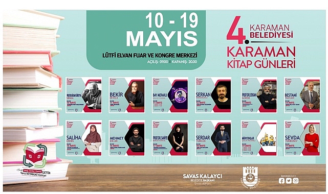 Bu yıl dördüncüsü gerçekleştirilen ve okurları çeşit çeşit kitaplarla buluşturan