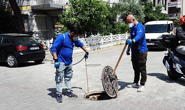 Karşıyaka Belediyesi mevsimsel şartlar nedeniyle artış gösteren sinek, böcek ve