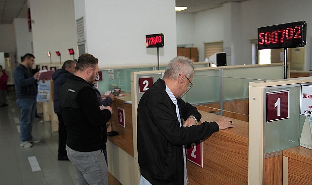 Böylelikle vergi ödeyecek vatandaşlar belediyeye gelmeden evine ya da işyerine