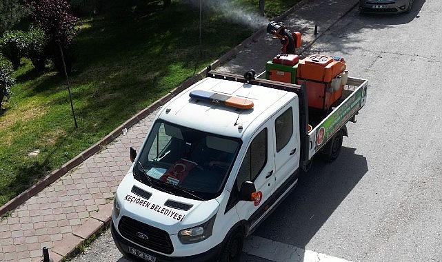 Keçiören Belediyesi Çevre Koruma ve Kontrol Müdürlüğü’ne bağlı ekipler, ilçenin