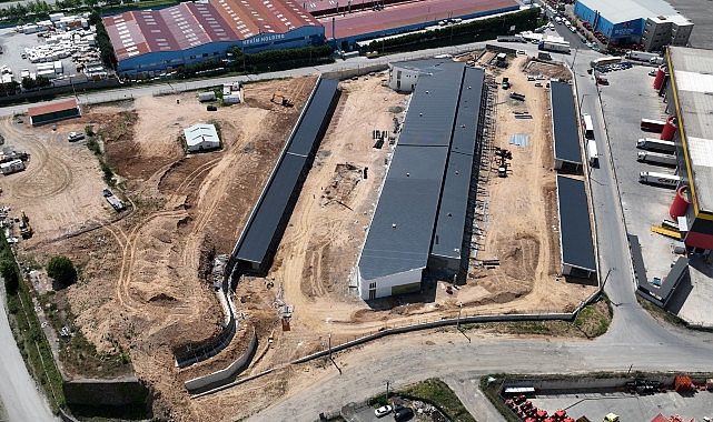 Büyükşehir’in Gebze bölgesi için inşa ettiği sebze ve meyve halinde