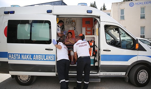 Hasta nakil araçları en zor anında vatandaşın yanında