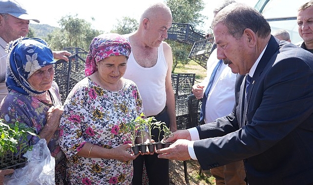 Tarımsal alanda yaptığı desteklemeler ile ön plana çıkan Milas Belediyesi