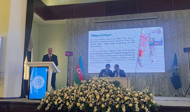 Azerbaycan'ın başkenti Bakü'de, Türk Devletleri Teşkilatı (TDT) Türk Üniversiteler Birliği'nin