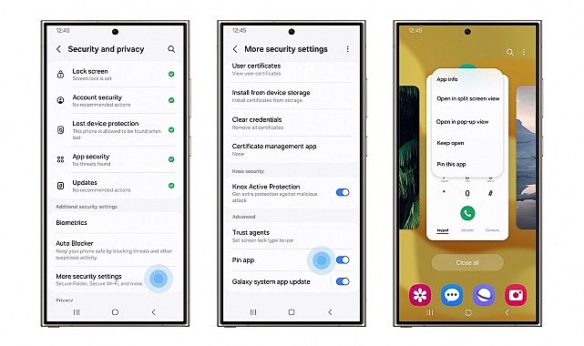 Samsung Electronics, Samsung Knox’un gelişmiş güvenlik özelliklerine ilişkin detayları konu