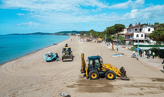 İzmir’in en uzun plajına sahip ilçesi olan Seferihisar’da belediye, Ürkmez