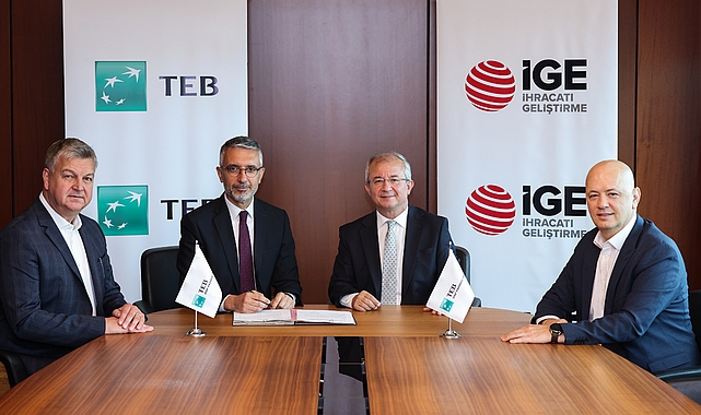 Türk Ekonomi Bankası (TEB), İhracatı Geliştirme A.Ş. (İGE) ile iş