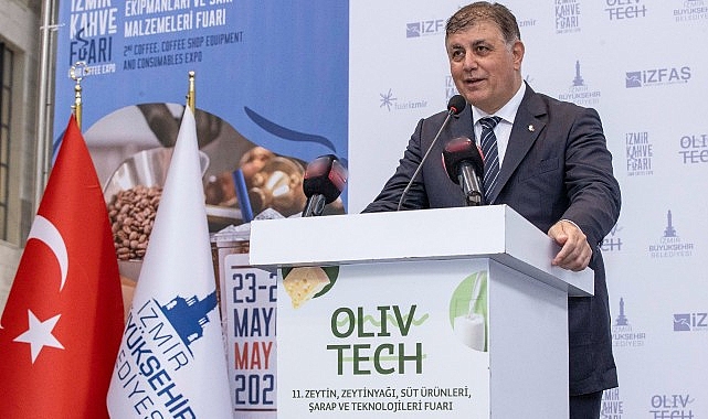 Bu yıl 11'incisi düzenlenen OLIVTECH-Zeytin, Zeytinyağı, Süt Ürünleri, Şarap ve