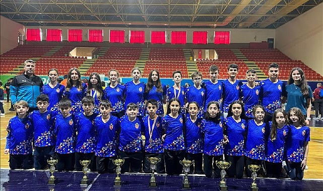 İnegöl Belediyespor oryantiring U14 takımı, Konya’da yapılan şampiyonada U14 Ligi