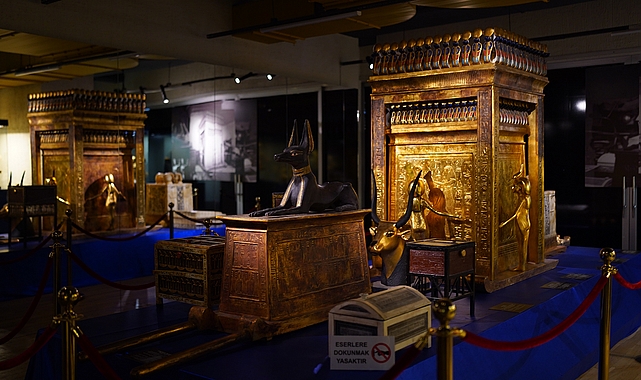 Tüm dünyada ziyaretçi rekorları kıran ünlü “Tutankhamun Çocuk Firavunun Hazineleri”