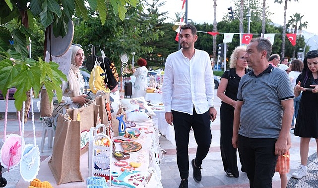 Kemer Belediyesi’nin destekleri ile Marifetli Eller Platformu ve Üreten Ev