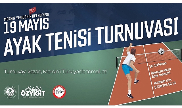 Mersin Yenişehir Belediyesi 19 Mayıs Atatürk’ü Anma, Gençlik ve Spor