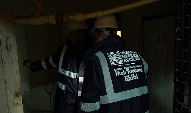 İstanbul’da meydana gelen 6.2 büyüklüğündeki depremin ardından Avcılar Belediyesi, Belediye