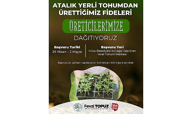 Milas Belediyesi sürdürülebilir kırsal kalkınma anlayışı ile projeler üretmeye ve