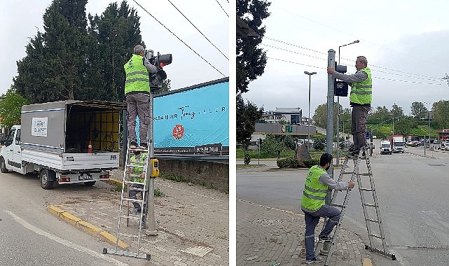 Büyükşehir Belediyesi, kent genelinde bulunan sinyalizasyon sistemlerinde periyodik olarak bakım