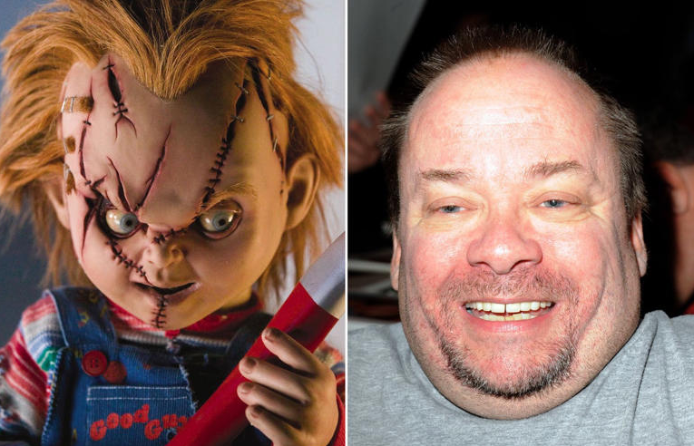 Child’s Play (Chucky) film serisinde katil bebek karakterine hayat veren
