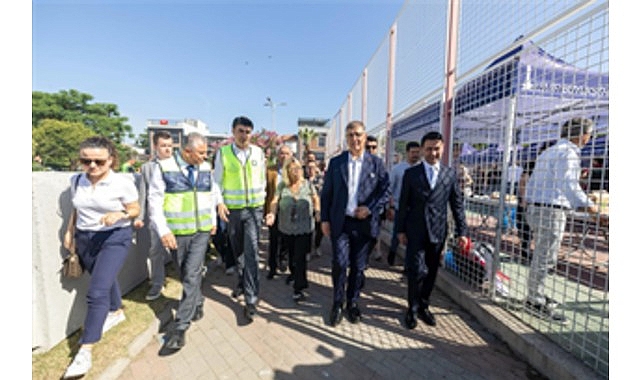 Bayraklı’da yaklaşık 80 milyon liralık yatırımla hayata geçirilecek yağmur suyu