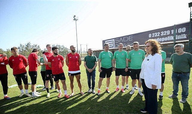 Karşıyaka Belediye Başkanı Yıldız Ünsal, İzmir’in en köklü spor kulübü