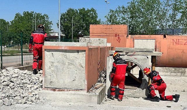 Büyükşehir Belediyesi, AFAD koordinasyonunda gerçekleştirilen “TAMP Kocaeli Bölge Düzeyi Saha