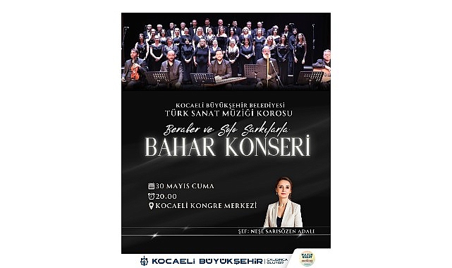 Büyükşehir Belediyesi’nin sevilen koroları ardı ardına konserlerini gerçekleştirmeye devam ediyor.