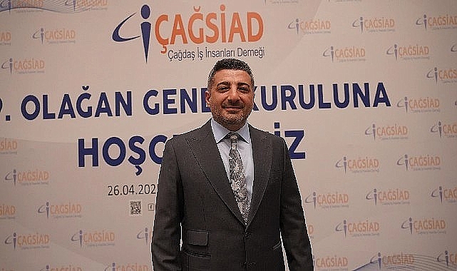 ÇAĞSİAD Genel Başkanı Mikail Düzenli, 9. Genel Kurul'da Yeniden Başkan