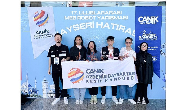 Canik Özdemir Bayraktar Keşif Kampüsü öğrencileri, bu yıl 17'ncisi Kayseri'de