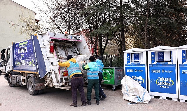 Çevreye duyarlı uygulamalarıyla örnek olmaya devam eden Çankaya Belediyesi, temiz