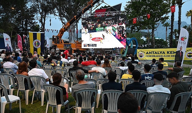 Kemer Belediyesi, Fenerbahçe Basketbol Takımının EuroLeague’de (THY Avrupa Ligi) Mocaco’yla