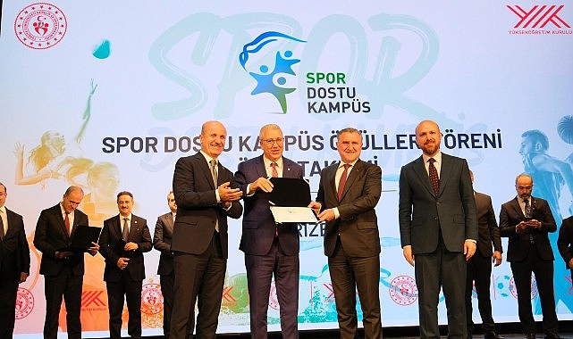 Yükseköğretim Kurulu Başkanlığı tarafından yürütülen “Spor Dostu Kampüs Projesi” kapsamında