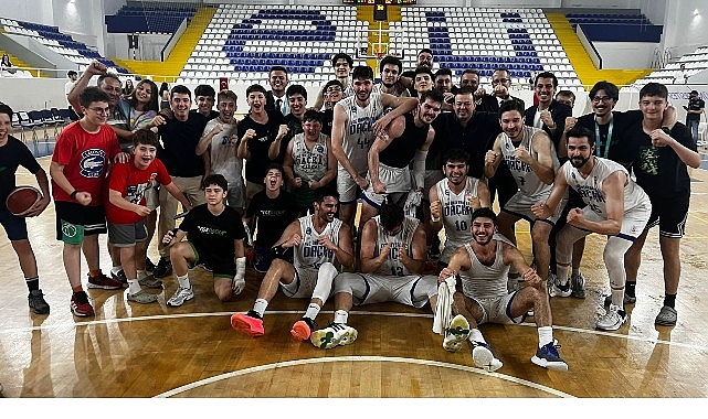 Türkiye Basketbol 2. Ligi Final Grubunda mücadele eden Ege Üniversitesi