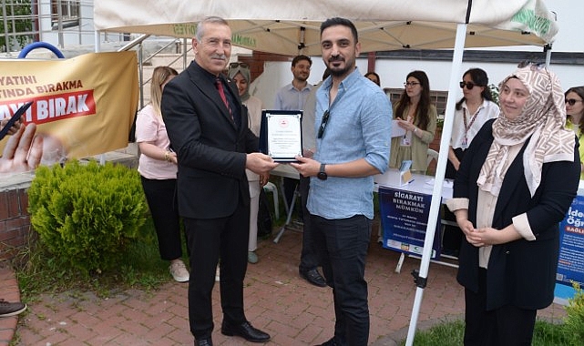 Kahramankazan’da 31 Mayıs Dünya Tütünsüz Günü kapsamında sigaranın zararlarına yönelik