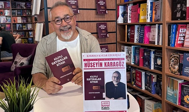 Yazar ve yönetmen Hüseyin Karagöz, ilk öykü kitabı "Kilitli Hatıralar"