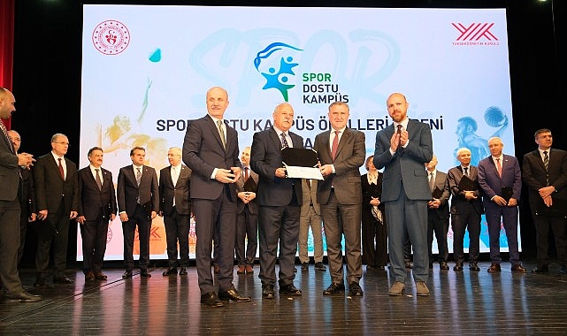 Spor Dostu Kampüs Ödülleri, Recep Tayyip Üniversitesinde (RTEÜ) düzenlenen törenle