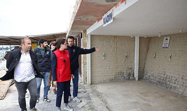 Başkan Denizli, belediyeye ait plajları daha temiz, konforlu ve düzenli