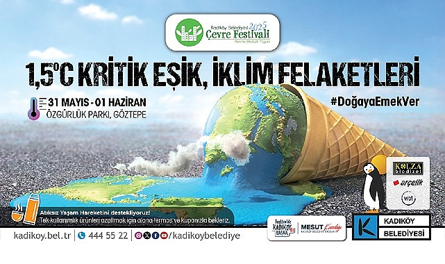 Türkiye’nin en kapsamlı ve en büyük çevre festivali, Kadıköy Çevre