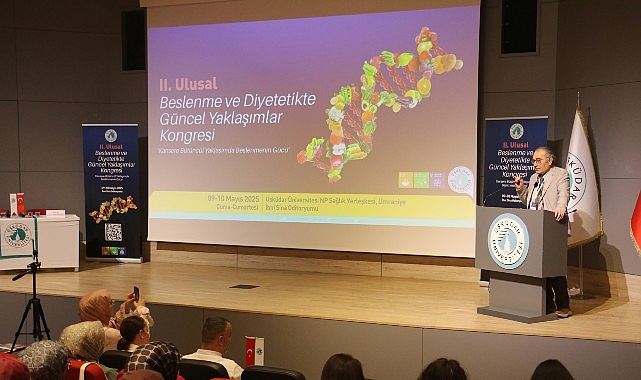 Üsküdar Üniversitesi’nce düzenlenen “2. Ulusal Beslenme ve Diyetetikte Güncel Yaklaşımlar