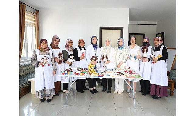 Konya Büyükşehir Belediyesi Meslek Edindirme Kursları’nda sosyal sorumluluk bilinciyle yürütülen