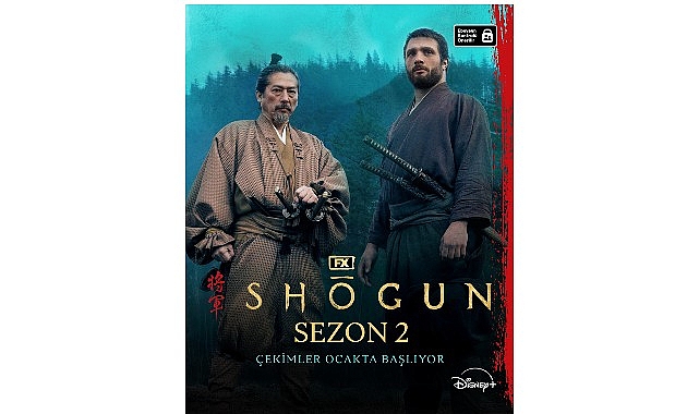 FX ve Disney+’ın fenomen global yapımı ‘Shōgun’un 2. sezon çekimlerine Ocak 2026’da Vancouver’da başlanacak.