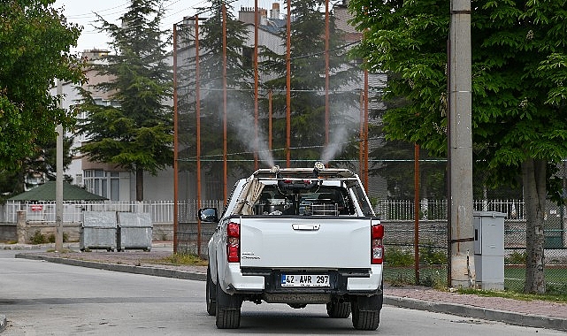 Selçuklu Belediyesi Sağlık İşleri Müdürlüğü ekipleri sağlıklı ve temiz bir